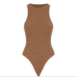 FENDI x SKIMS high neck bodysuit